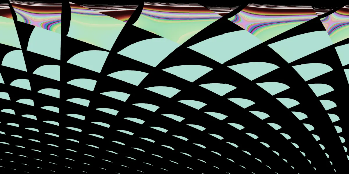 A piece of fractal art produced by FractalPane.