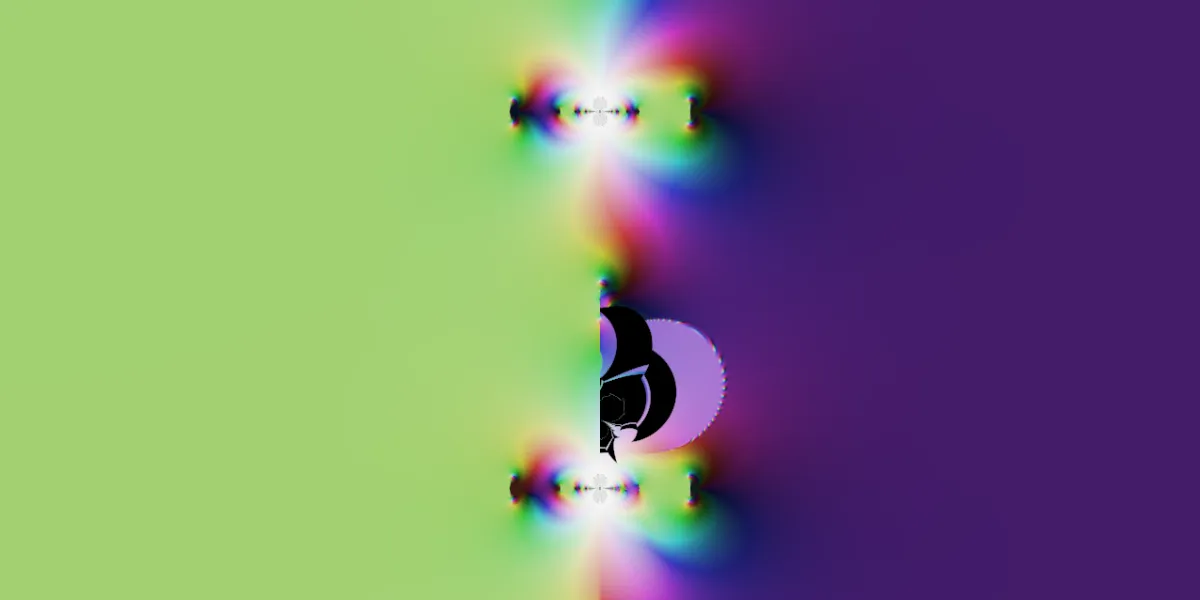 A piece of fractal art produced by FractalPane.