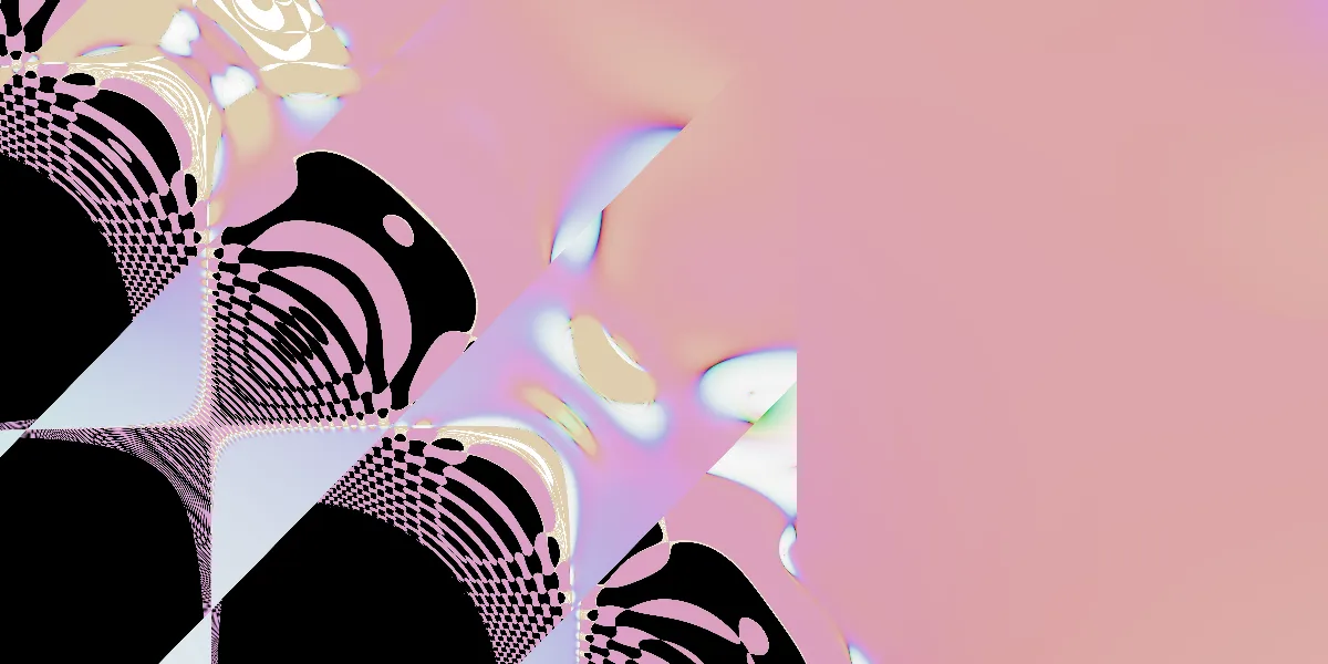 A piece of fractal art produced by FractalPane.