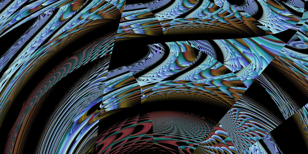 A piece of fractal art produced by FractalPane.