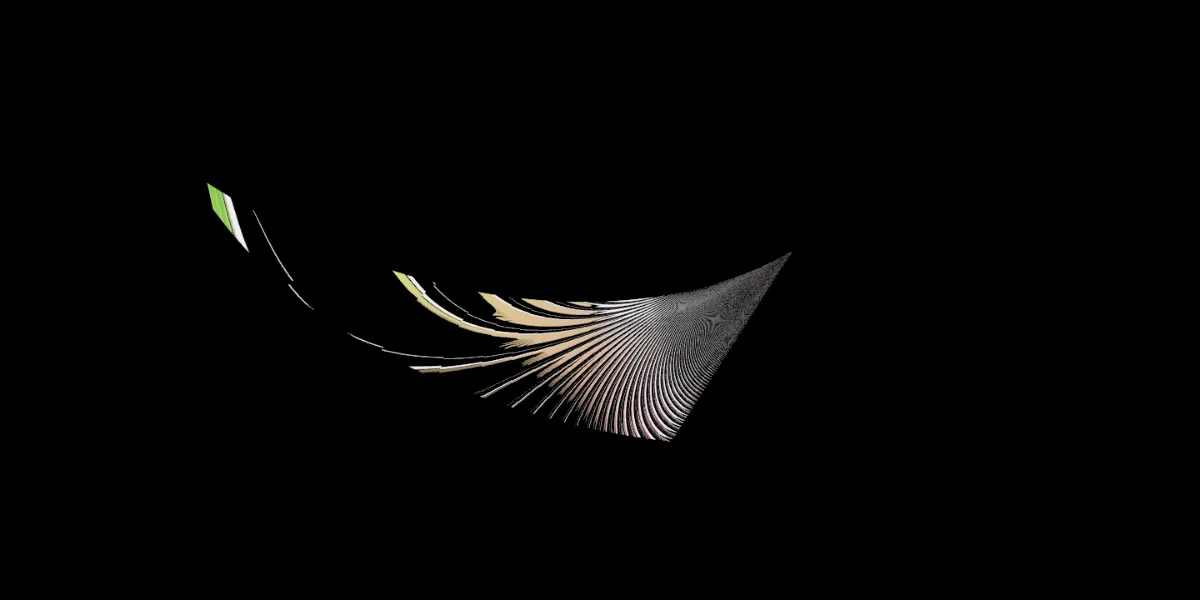 A piece of fractal art produced by FractalPane.