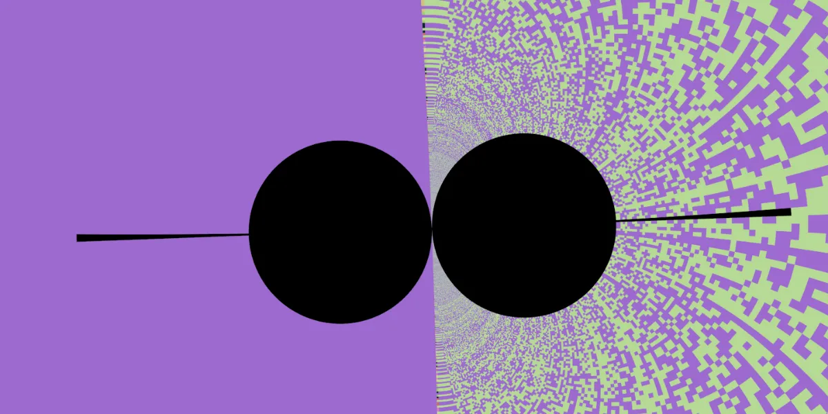 A piece of fractal art produced by FractalPane.