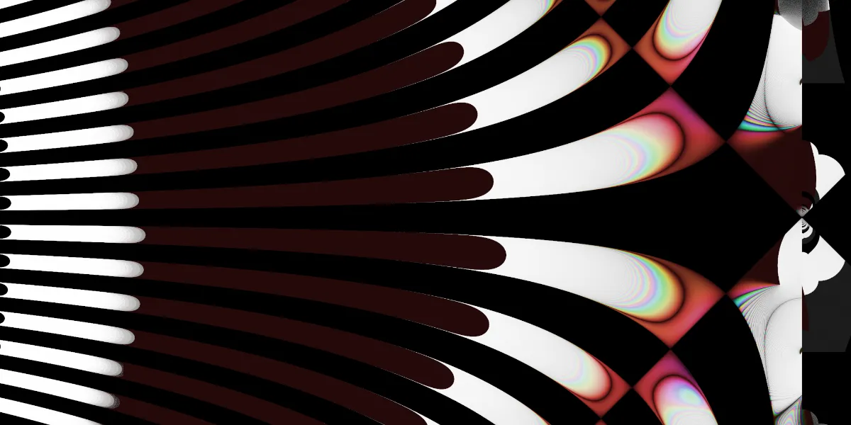 A piece of fractal art produced by FractalPane.