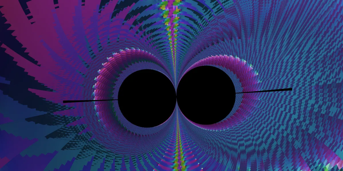 A piece of fractal art produced by FractalPane.