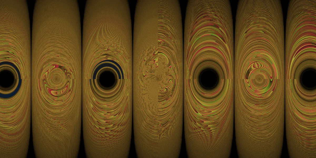 A piece of fractal art produced by FractalPane.