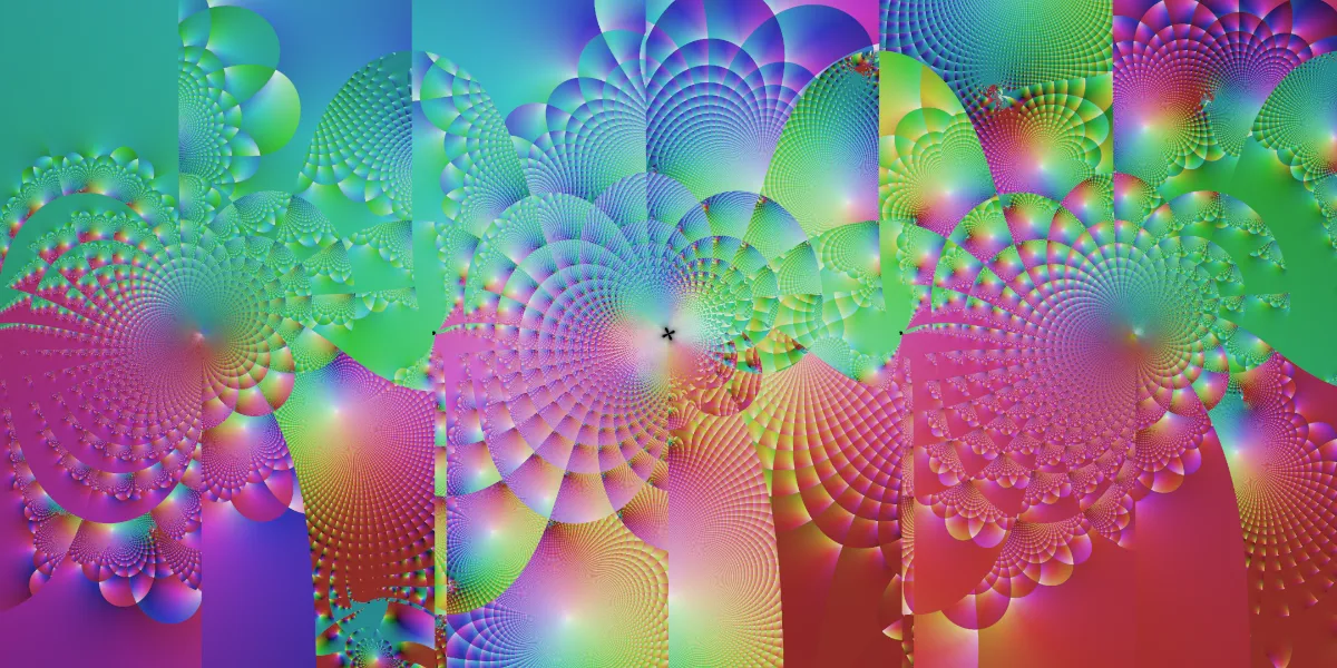 A piece of fractal art produced by FractalPane.