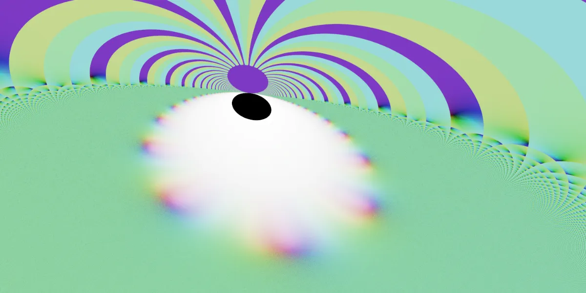 A piece of fractal art produced by FractalPane.