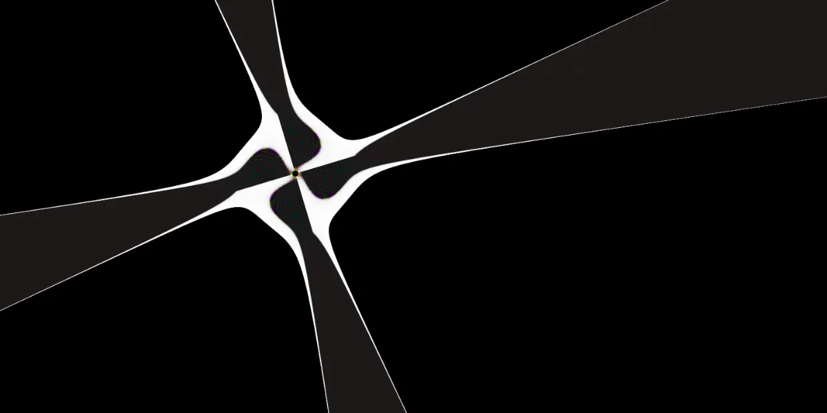 A piece of fractal art produced by FractalPane.
