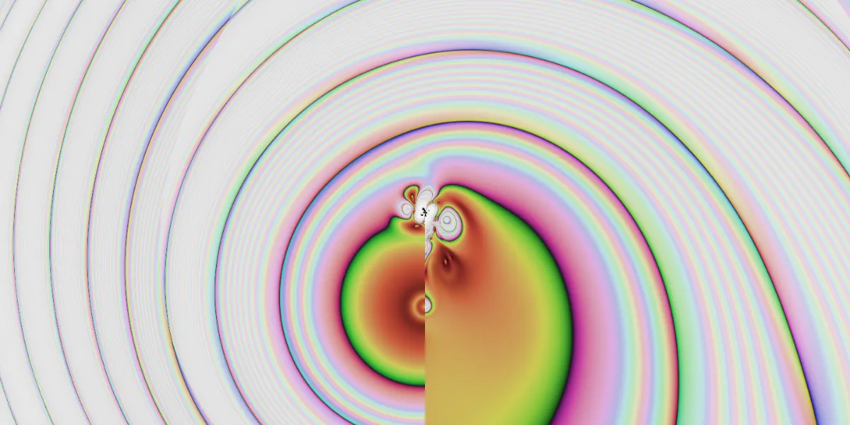 A piece of fractal art produced by FractalPane.