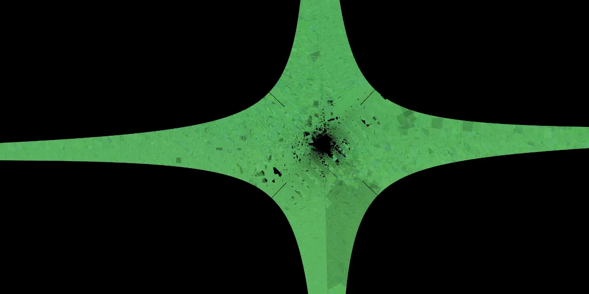 A piece of fractal art produced by FractalPane.