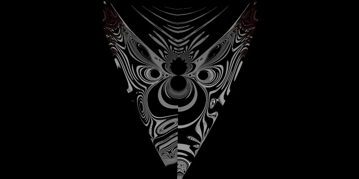 A piece of fractal art produced by FractalPane.