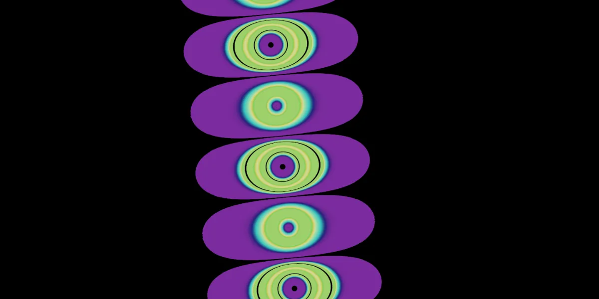 A piece of fractal art produced by FractalPane.