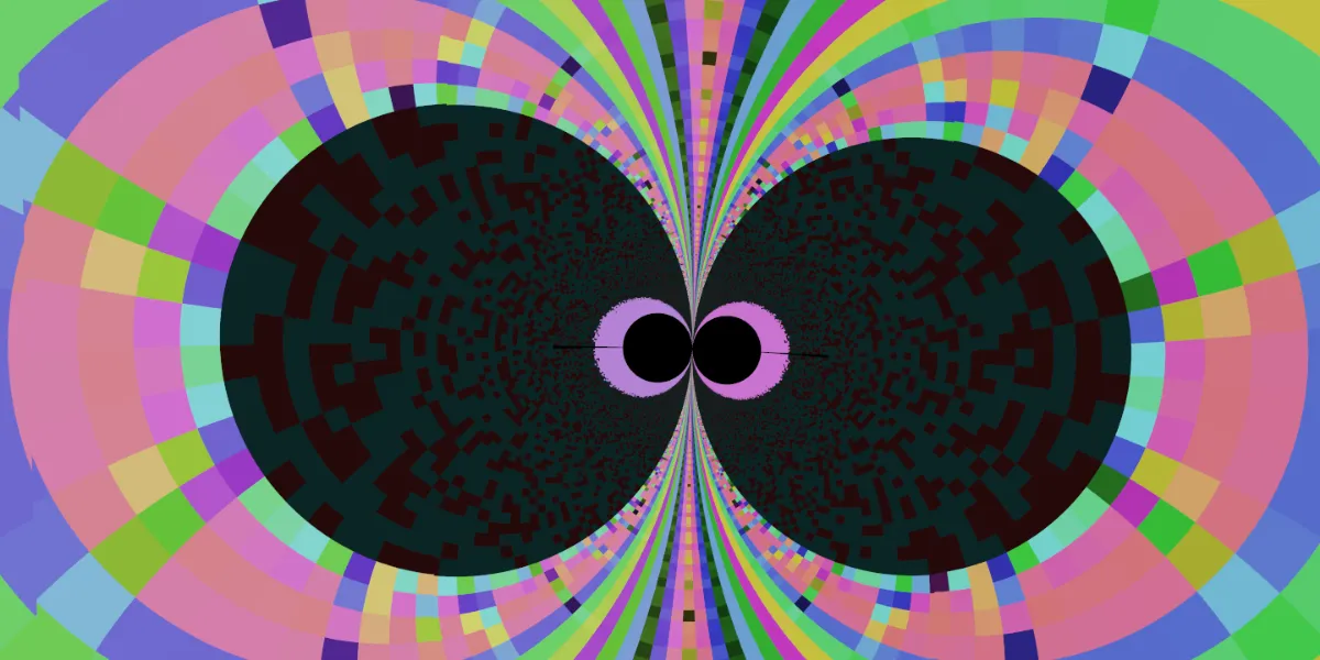 A piece of fractal art produced by FractalPane.