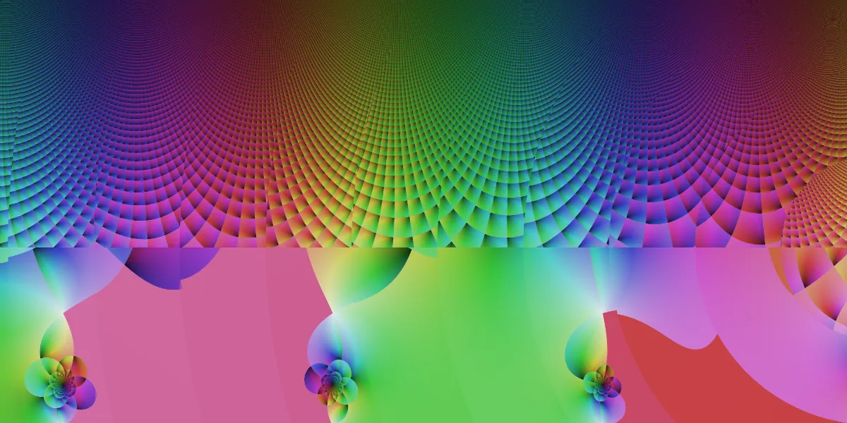 A piece of fractal art produced by FractalPane.