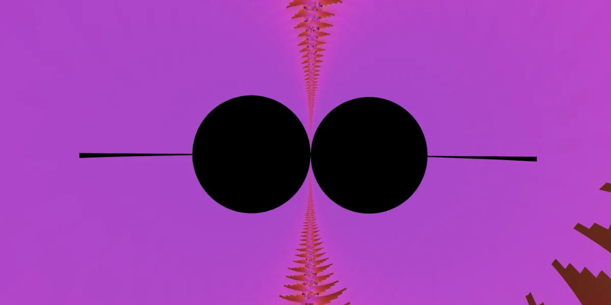 A piece of fractal art produced by FractalPane.