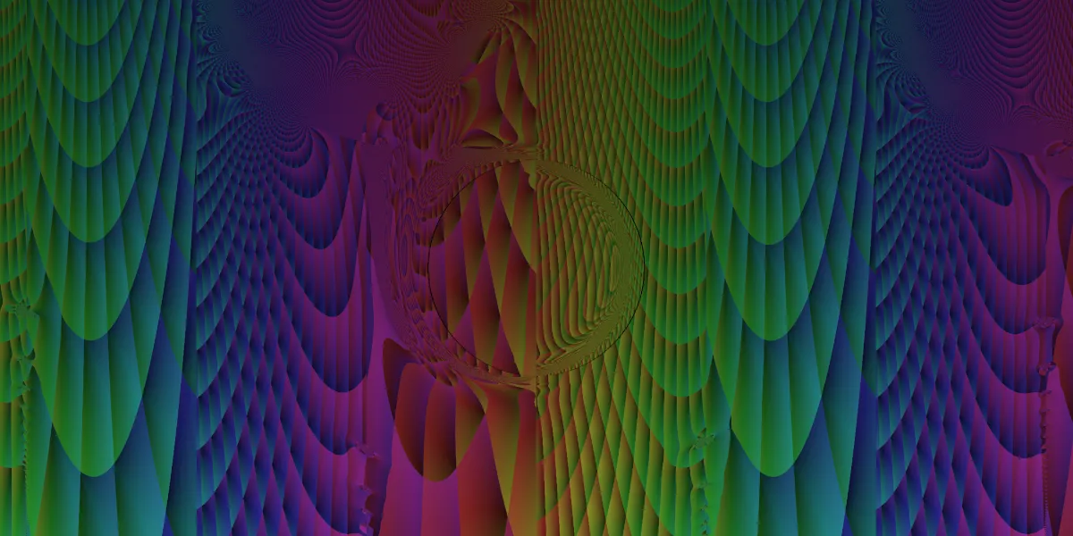 A piece of fractal art produced by FractalPane.