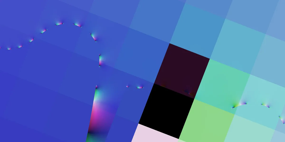 A piece of fractal art produced by FractalPane.