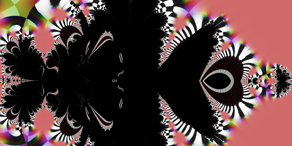 A piece of fractal art produced by FractalPane.