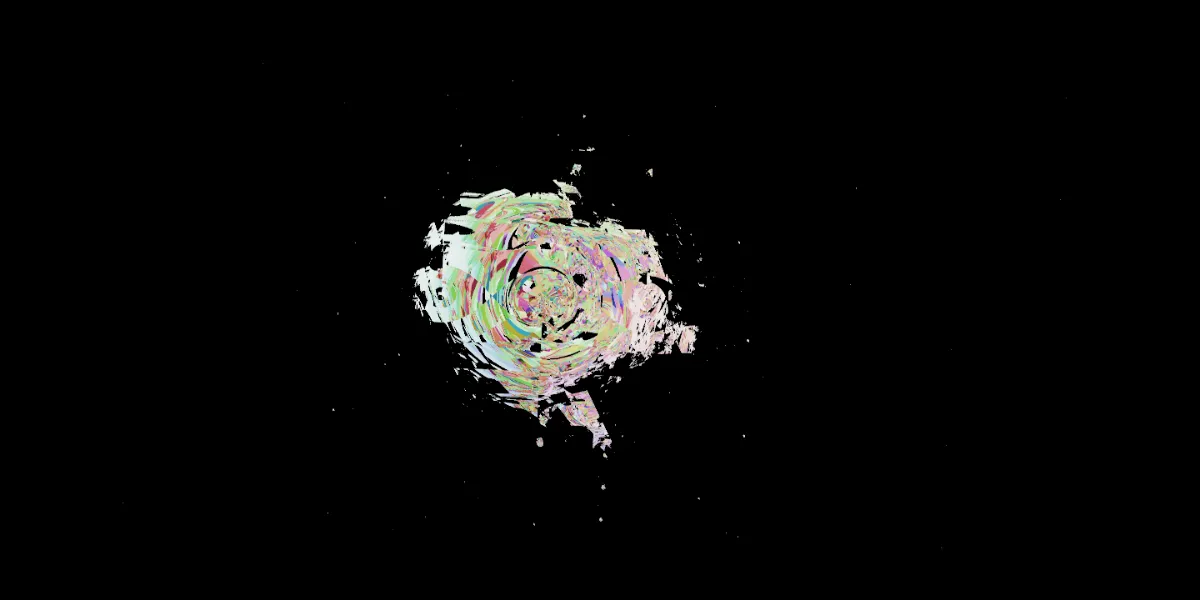 A piece of fractal art produced by FractalPane.