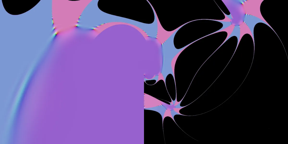 A piece of fractal art produced by FractalPane.