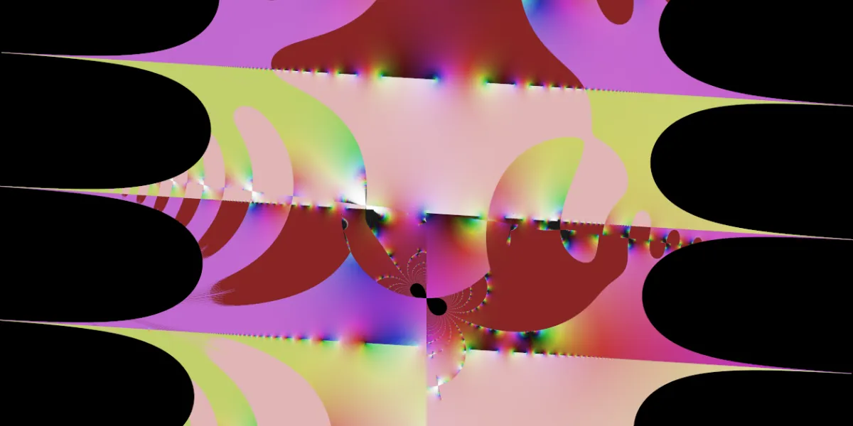 A piece of fractal art produced by FractalPane.