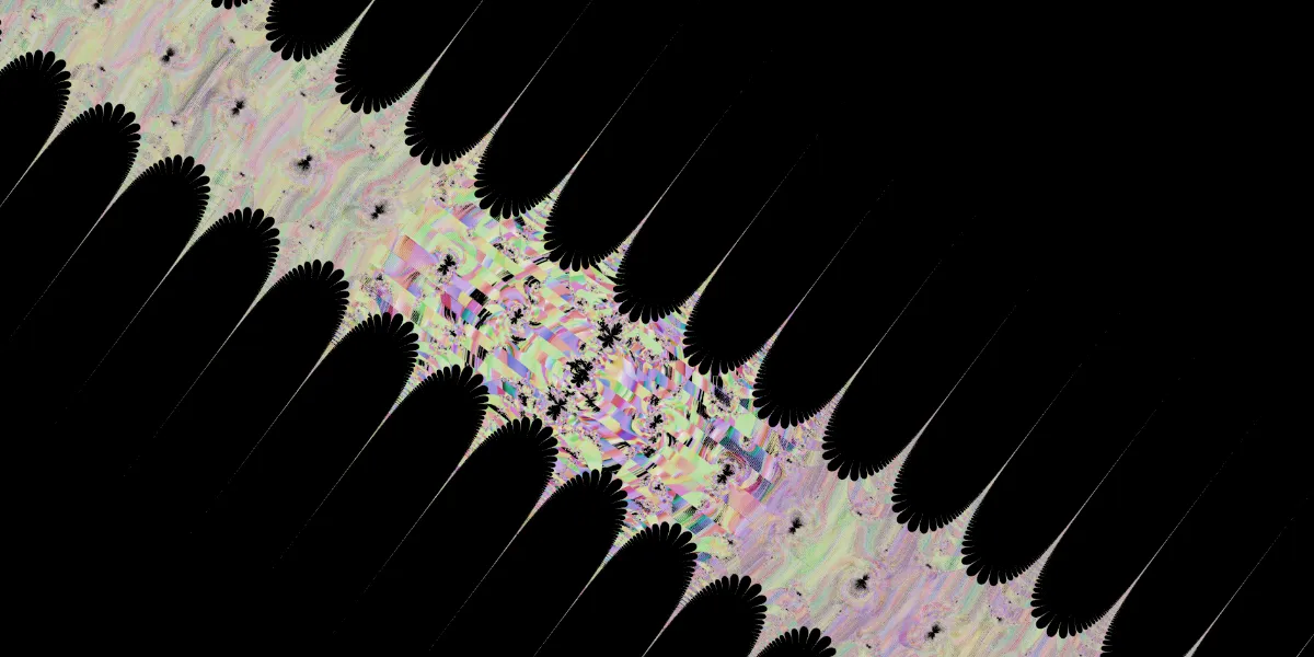 A piece of fractal art produced by FractalPane.