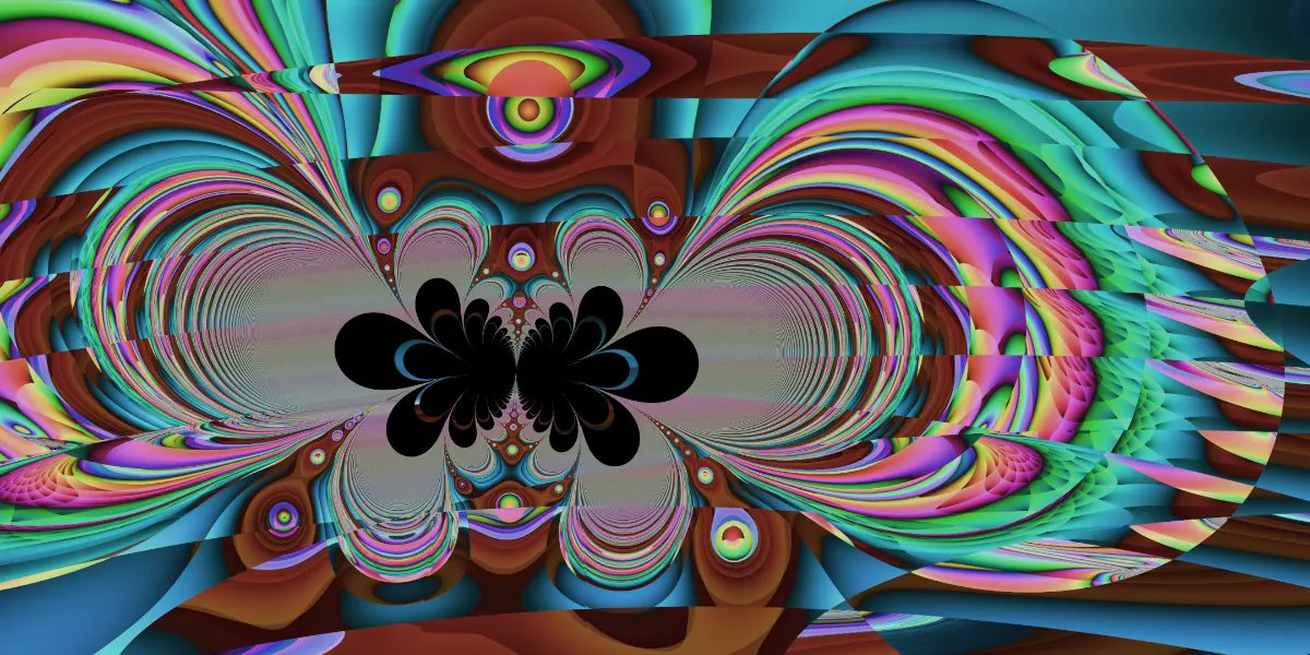 A piece of fractal art produced by FractalPane.