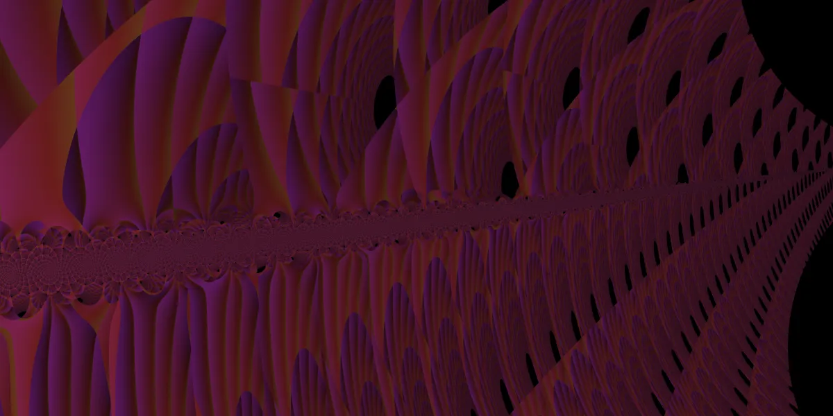 A piece of fractal art produced by FractalPane.