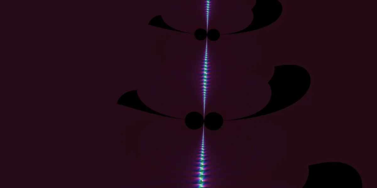 A piece of fractal art produced by FractalPane.