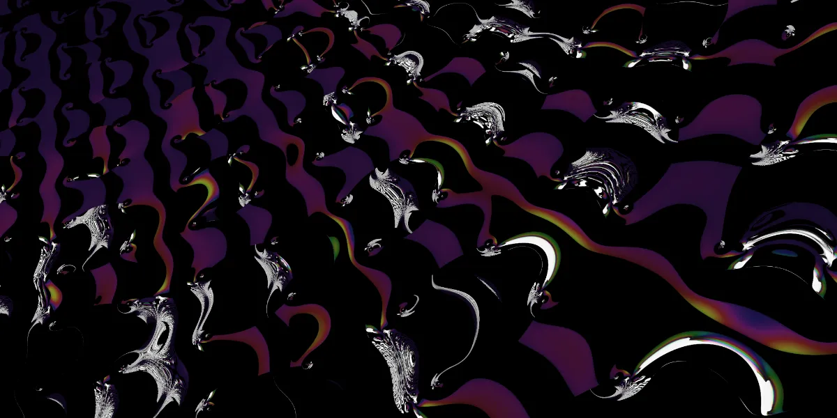 A piece of fractal art produced by FractalPane.