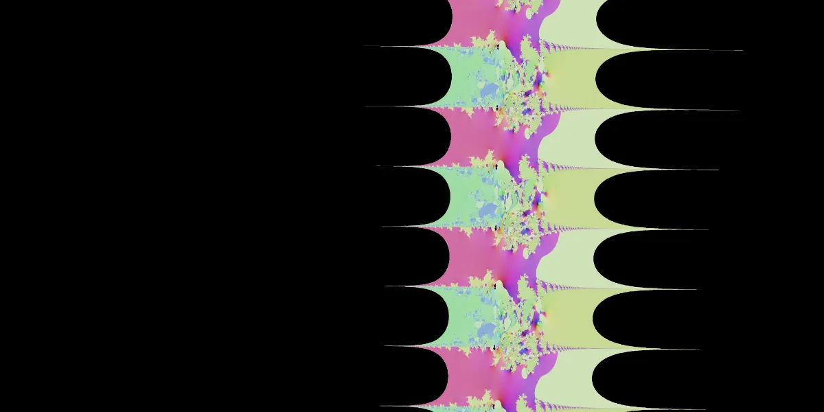 A piece of fractal art produced by FractalPane.