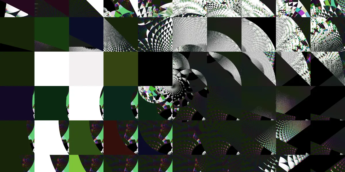 A piece of fractal art produced by FractalPane.