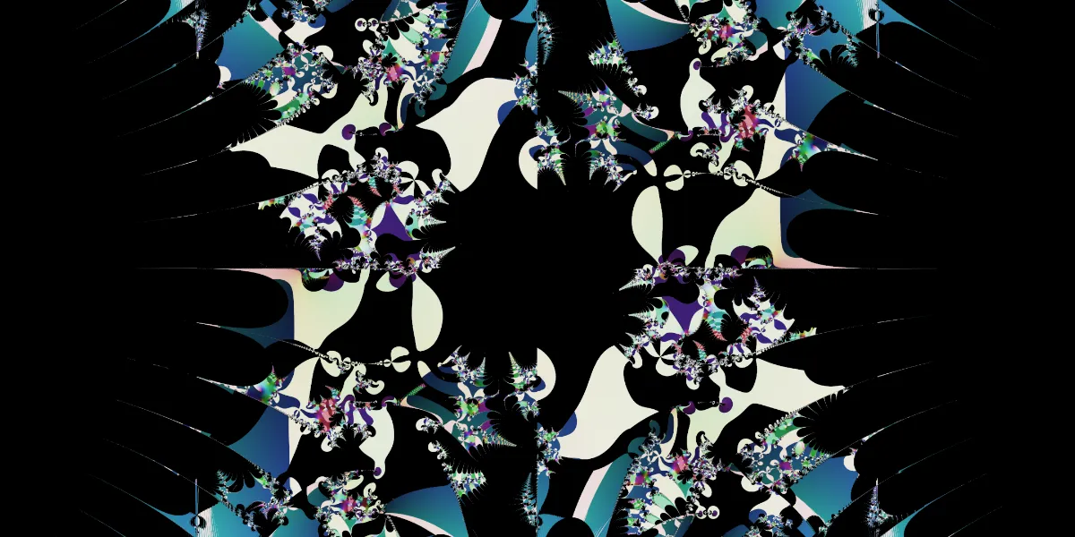 A piece of fractal art produced by FractalPane.