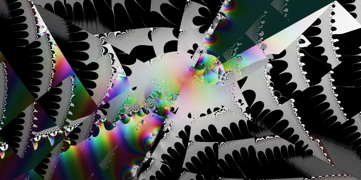 A piece of fractal art produced by FractalPane.
