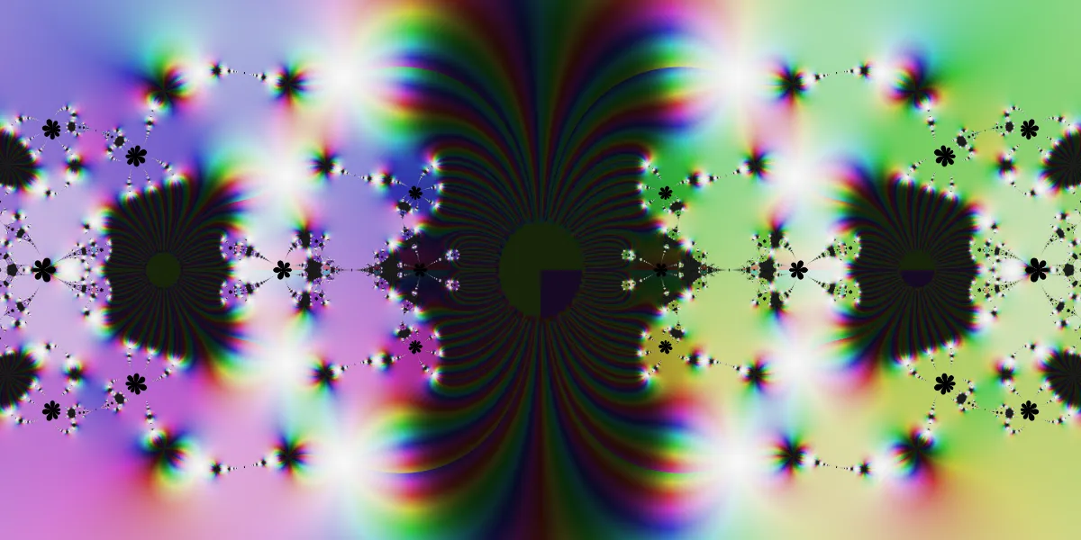A piece of fractal art produced by FractalPane.