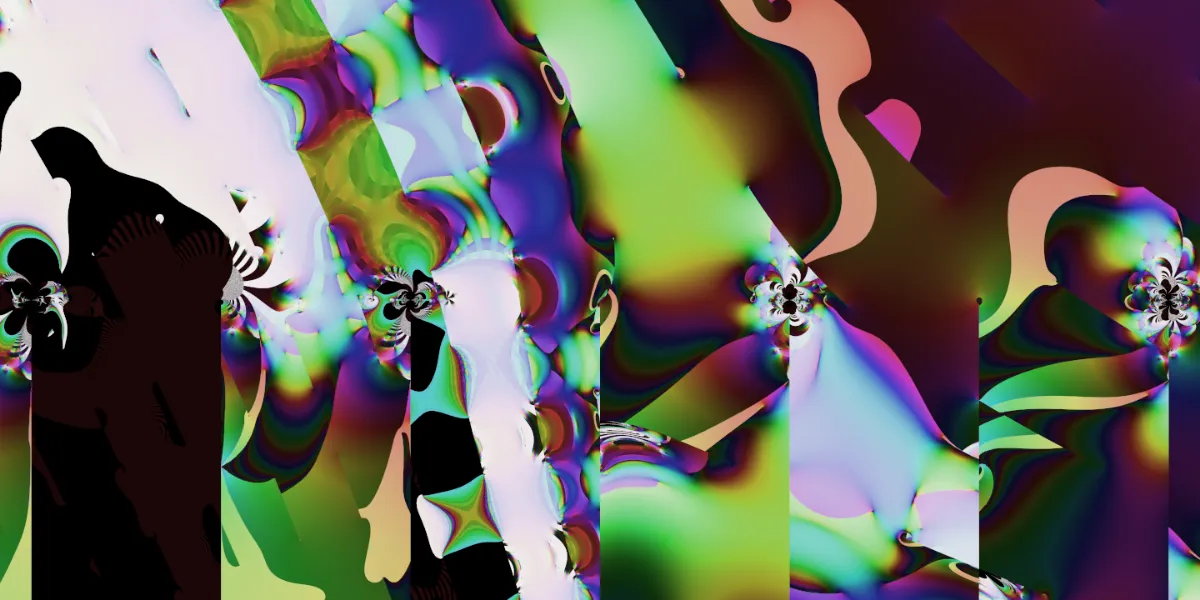 A piece of fractal art produced by FractalPane.