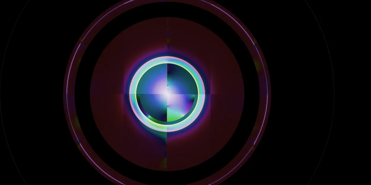 A piece of fractal art produced by FractalPane.