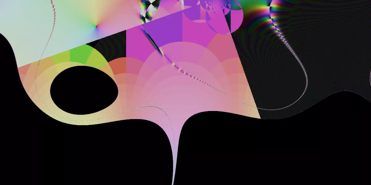 A piece of fractal art produced by FractalPane.