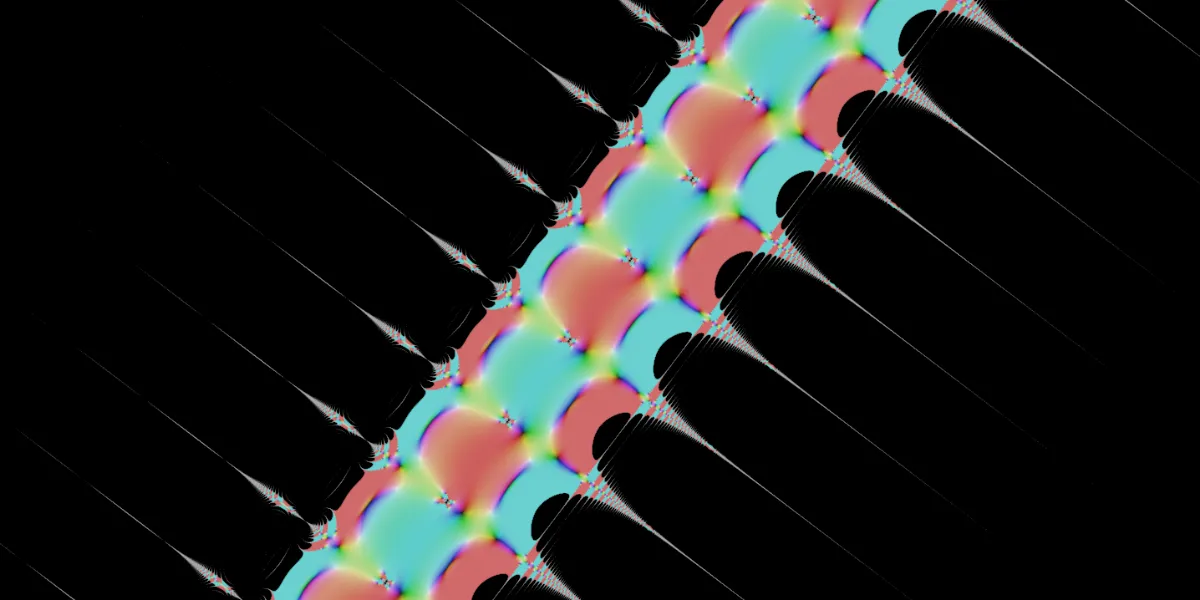 A piece of fractal art produced by FractalPane.