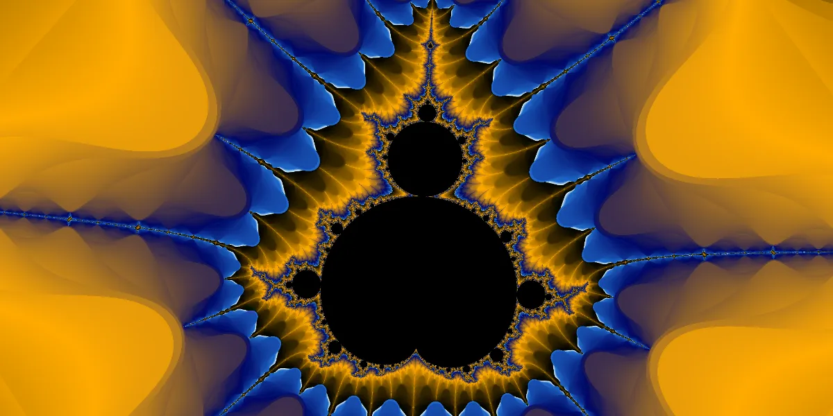 A piece of fractal art produced by FractalPane.