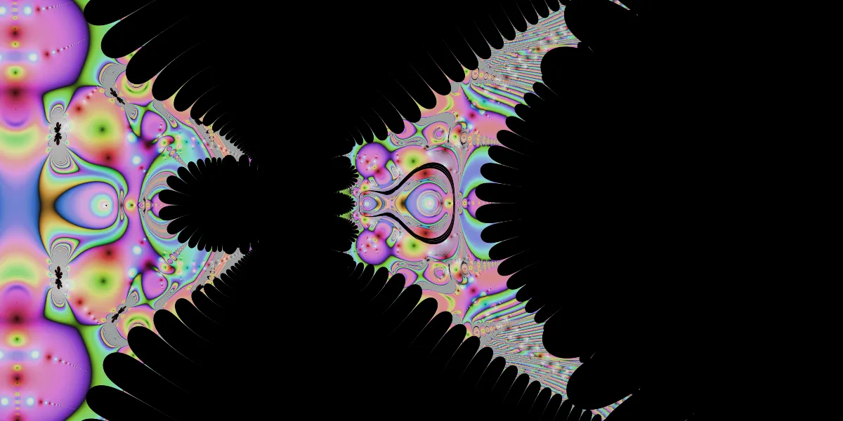 A piece of fractal art produced by FractalPane.