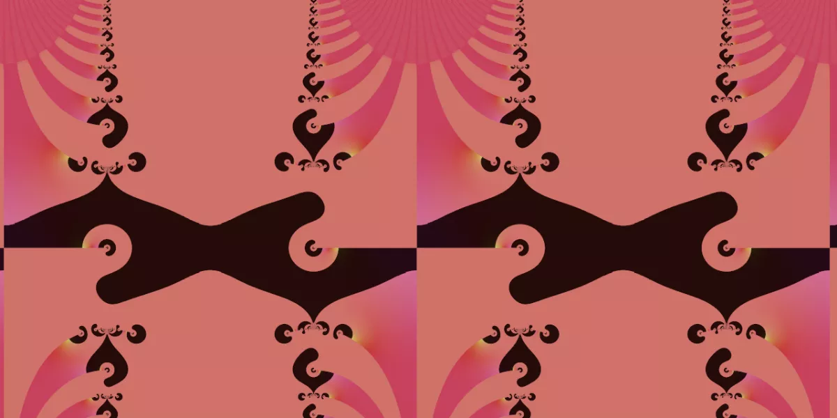 A piece of fractal art produced by FractalPane.