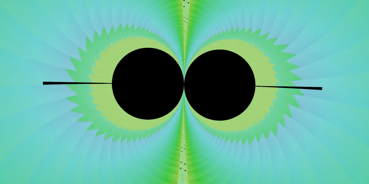 A piece of fractal art produced by FractalPane.