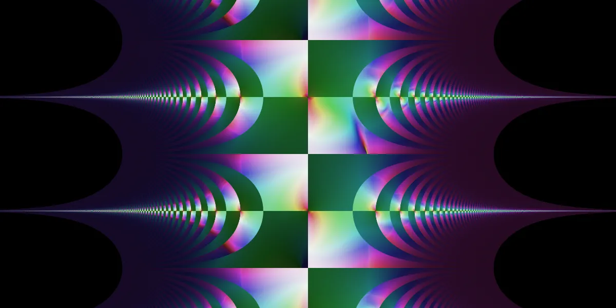 A piece of fractal art produced by FractalPane.