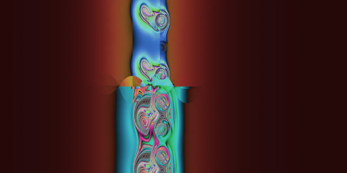 A piece of fractal art produced by FractalPane.
