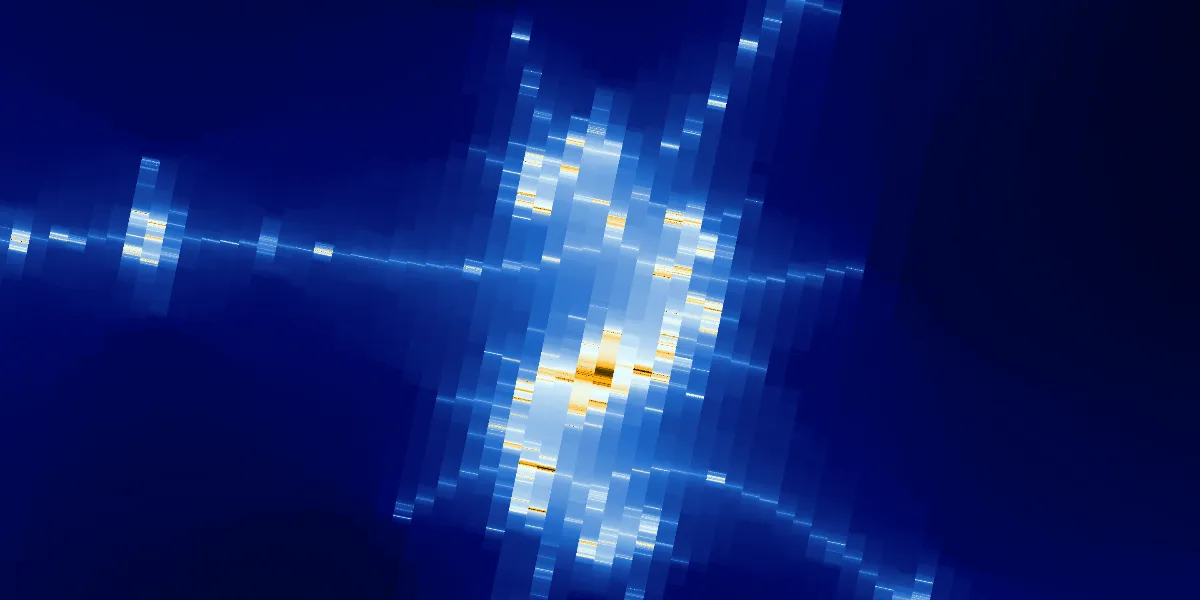 A piece of fractal art produced by FractalPane.