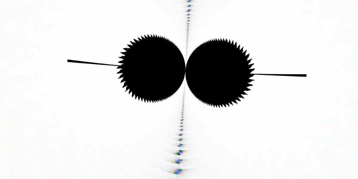 A piece of fractal art produced by FractalPane.
