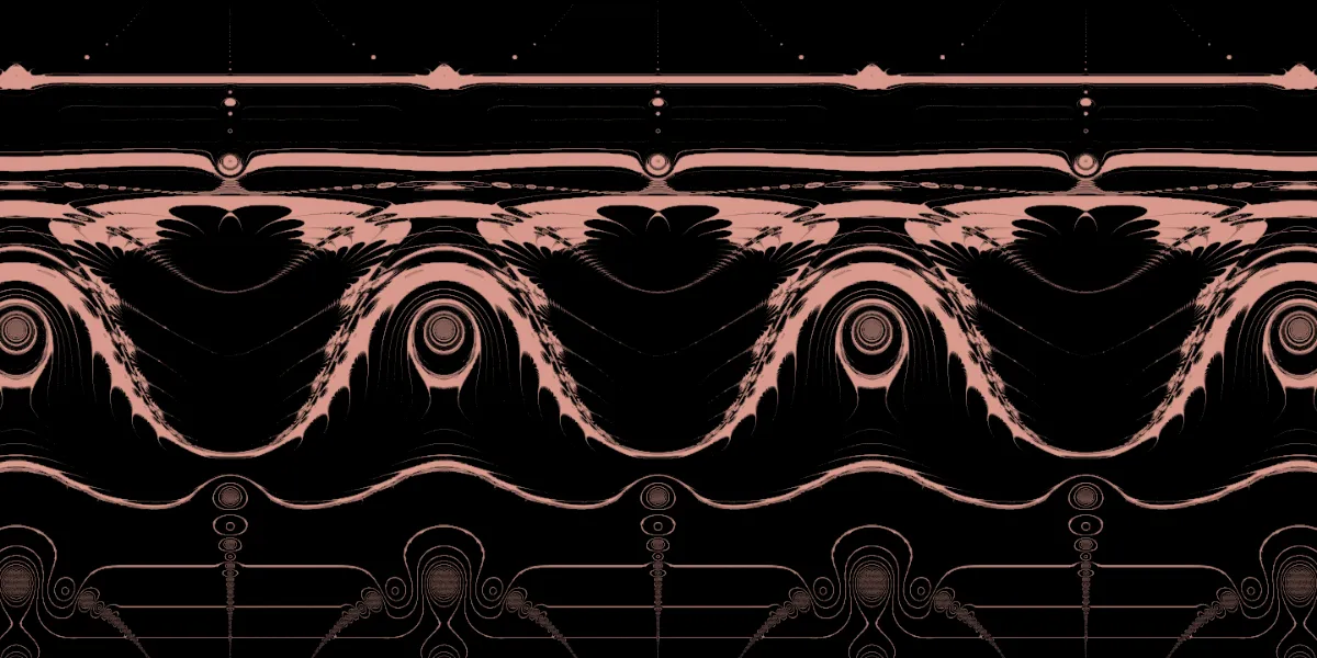 A piece of fractal art produced by FractalPane.