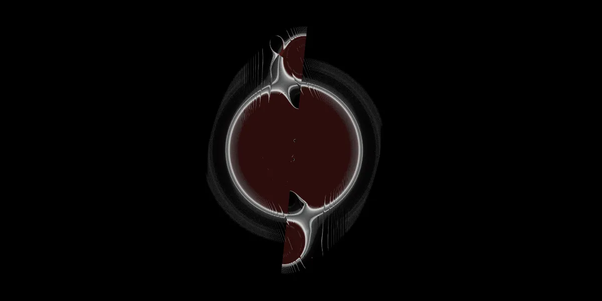 A piece of fractal art produced by FractalPane.