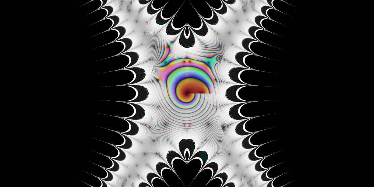 A piece of fractal art produced by FractalPane.